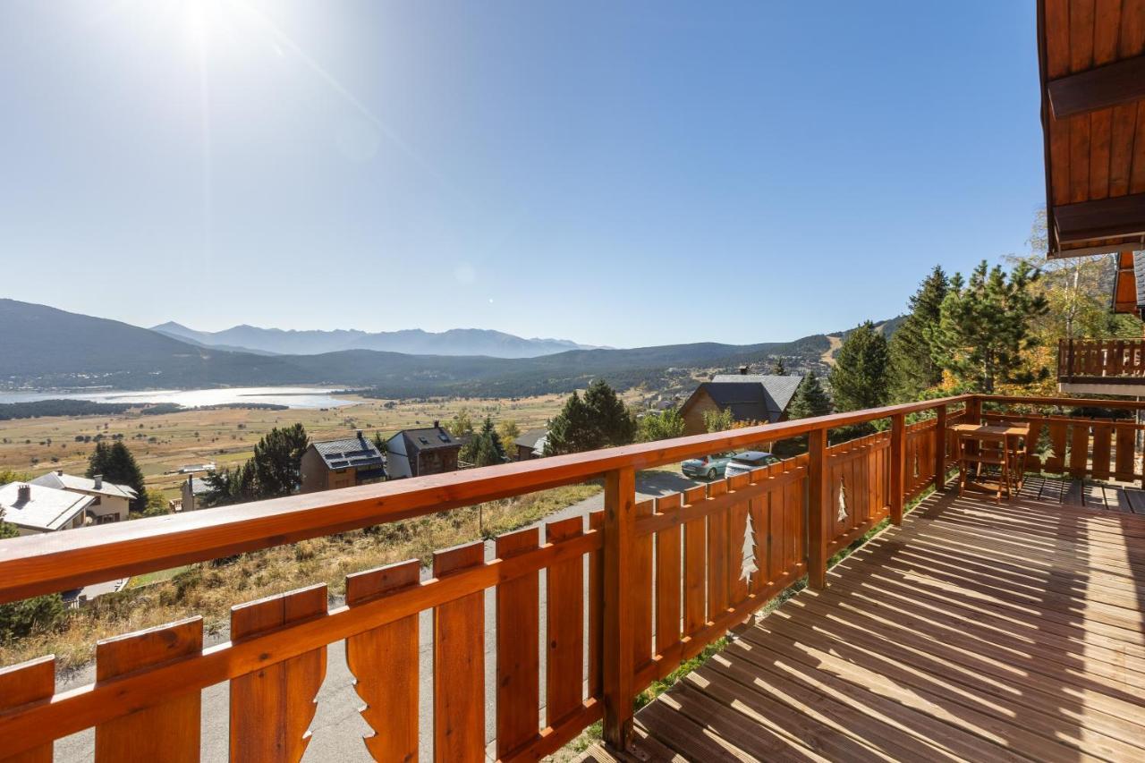 Chalet Les Tilleuls - Jolie Vue Montagne Et Lac Les Angles  Exterior foto